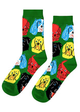 Load image into Gallery viewer, Men’s Crew Sock - Dogs
