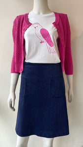 Ladies tee - Galah/White