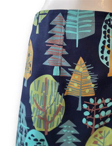 A-line skirt - Trees