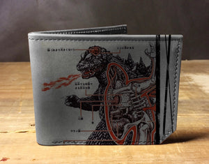 Godzilla - Leather Wallet