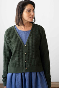 Sunday Cardigan - Moss