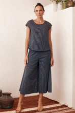 Load image into Gallery viewer, Remi Top - Dark Stripe - Size 18