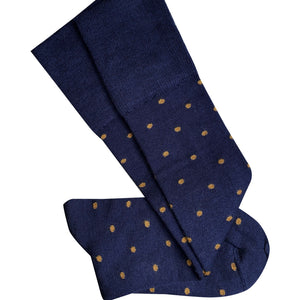 Dotty, Long Merino Socks