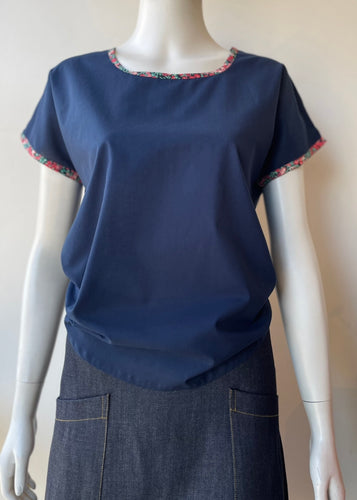 Boxy top, Liberty Trim