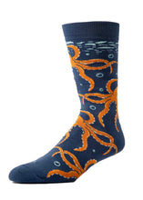Load image into Gallery viewer, Mens Sock - Octopus