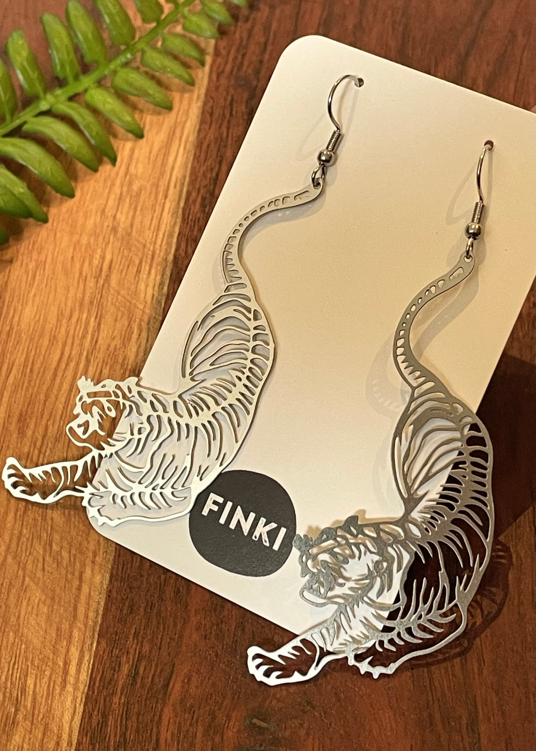 Tiger Earrings