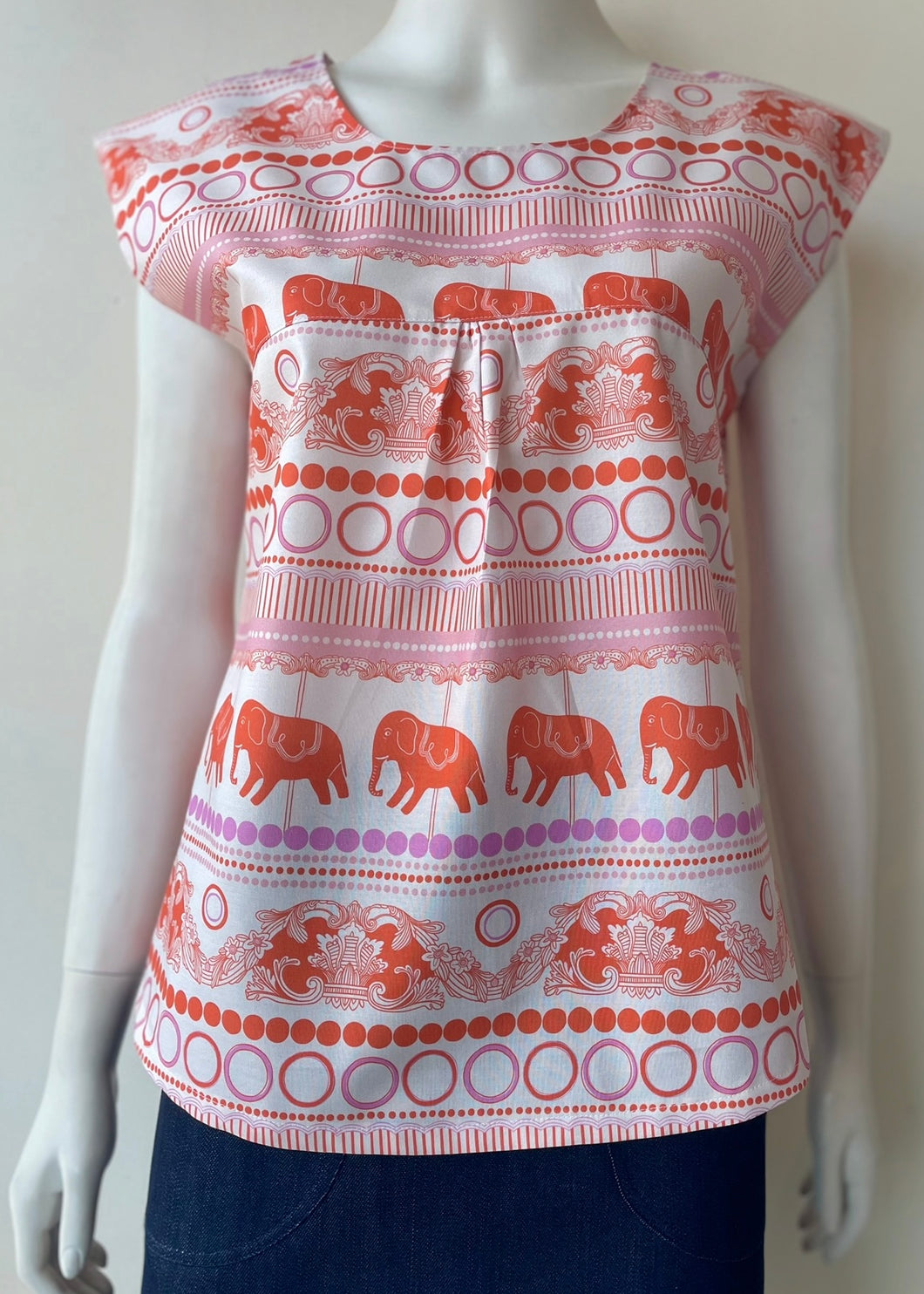 Smock Top - Elly, Ring Toss