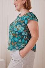 Load image into Gallery viewer, Remi Top - Poppy Teal
