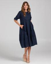 Load image into Gallery viewer, Guru Dress - Navy - Size 16
