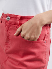 Load image into Gallery viewer, Belle Denim Skirt - Cherry