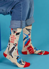 Load image into Gallery viewer, Men’s Crew Socks - Really into Birds