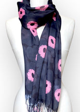 Load image into Gallery viewer, Summer Scarf - Poppy/Steel