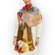 Load image into Gallery viewer, Autumn - Floral Print Scarf