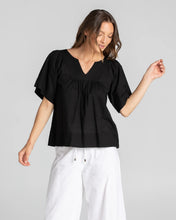 Load image into Gallery viewer, Freya Top - Black