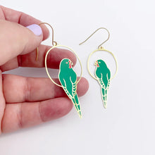 Load image into Gallery viewer, Swift Parrot Dangles