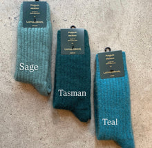 Load image into Gallery viewer, Possum/Merino Rib Sock