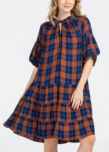 Maurie Dress - Scout Check