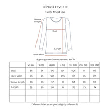 Load image into Gallery viewer, Long Sleeve Tee - Blk/Wh Stripe