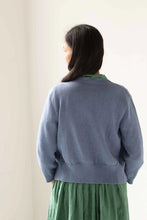 Load image into Gallery viewer, Ava Cardigan - Denim Blue