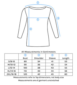 Boat Neck Top - Black