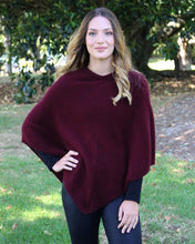 Load image into Gallery viewer, Poncho - Possum/Merino