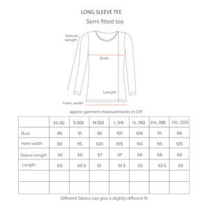 L/S Stripe Tee - Blue