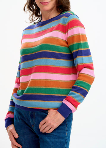 Astrid Jumper - Rainbow Stripe