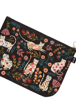 Load image into Gallery viewer, Catbloom Large Zipper Pouch