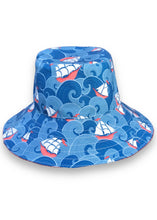 Load image into Gallery viewer, Summer Hat - Big Waves