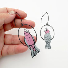 Load image into Gallery viewer, Pink Galah Dangles