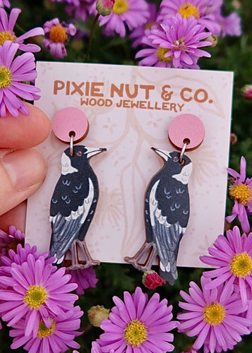 Magpie Earrings