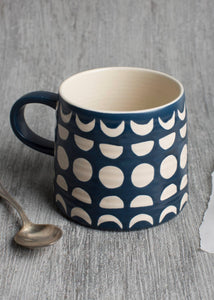 Moon Phase, Stoneware Mug