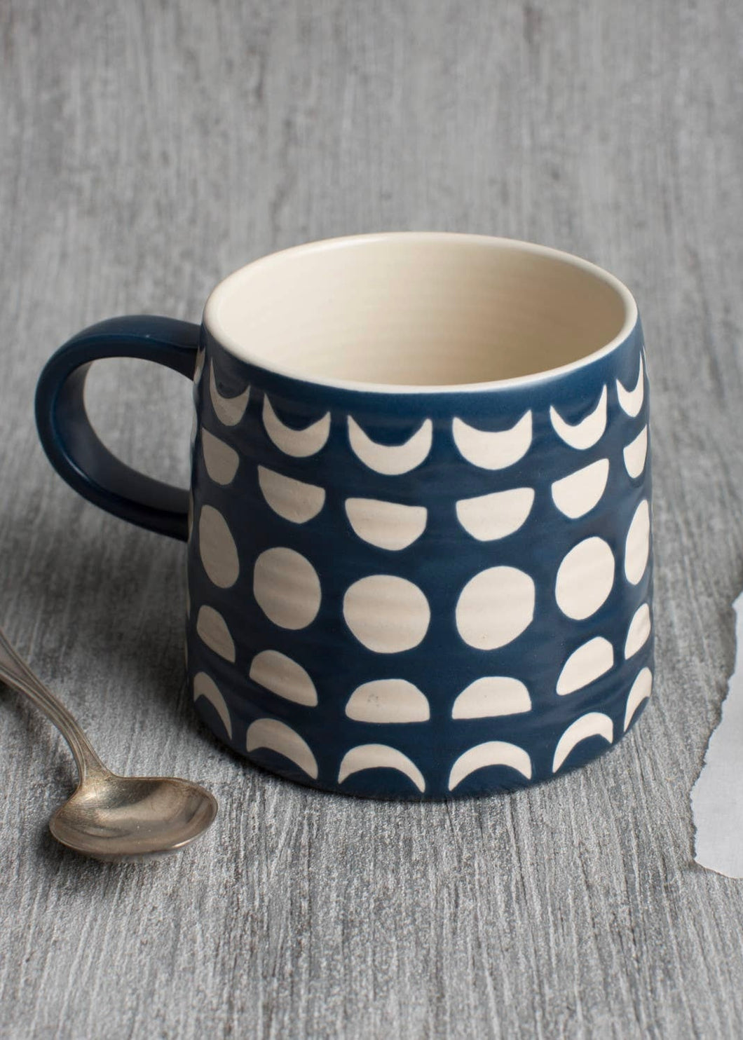 Moon Phase, Stoneware Mug