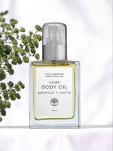 Load image into Gallery viewer, Body oil by equilibrium.