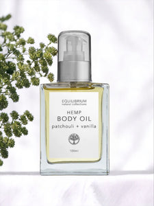 Body oil by equilibrium.