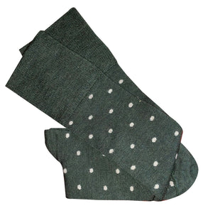 Dotty, Long Merino Socks