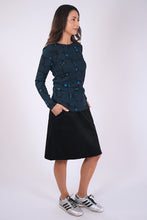 Load image into Gallery viewer, Boatneck tee - Bauhaus Teal