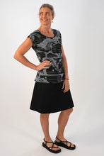 Load image into Gallery viewer, Bobby Top - Birdy, Blk/Grey