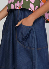 Load image into Gallery viewer, Guru Skirt - Dark Denim