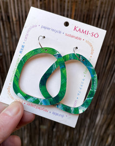 Big Circle, Hand Painted Hoops