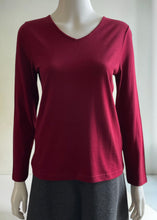 Load image into Gallery viewer, Merino L/S Top - Shiraz