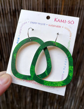 Load image into Gallery viewer, Big Circle, Hand Painted Hoops
