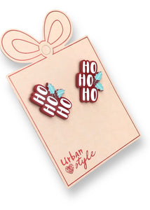 HoHoHo  - Christmas earrings