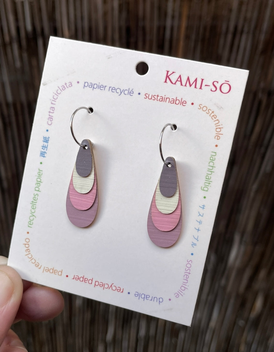 Layered Teardrop Earrings