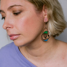 Load image into Gallery viewer, Art School Dropout Earrings - Cool
