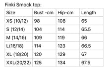 Load image into Gallery viewer, Smock Top - Liberty Block