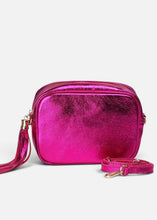 Load image into Gallery viewer, Crossbody Bag - Metallic Pink