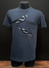 Load image into Gallery viewer, Mens Tee - Magpie, Petrol Blue