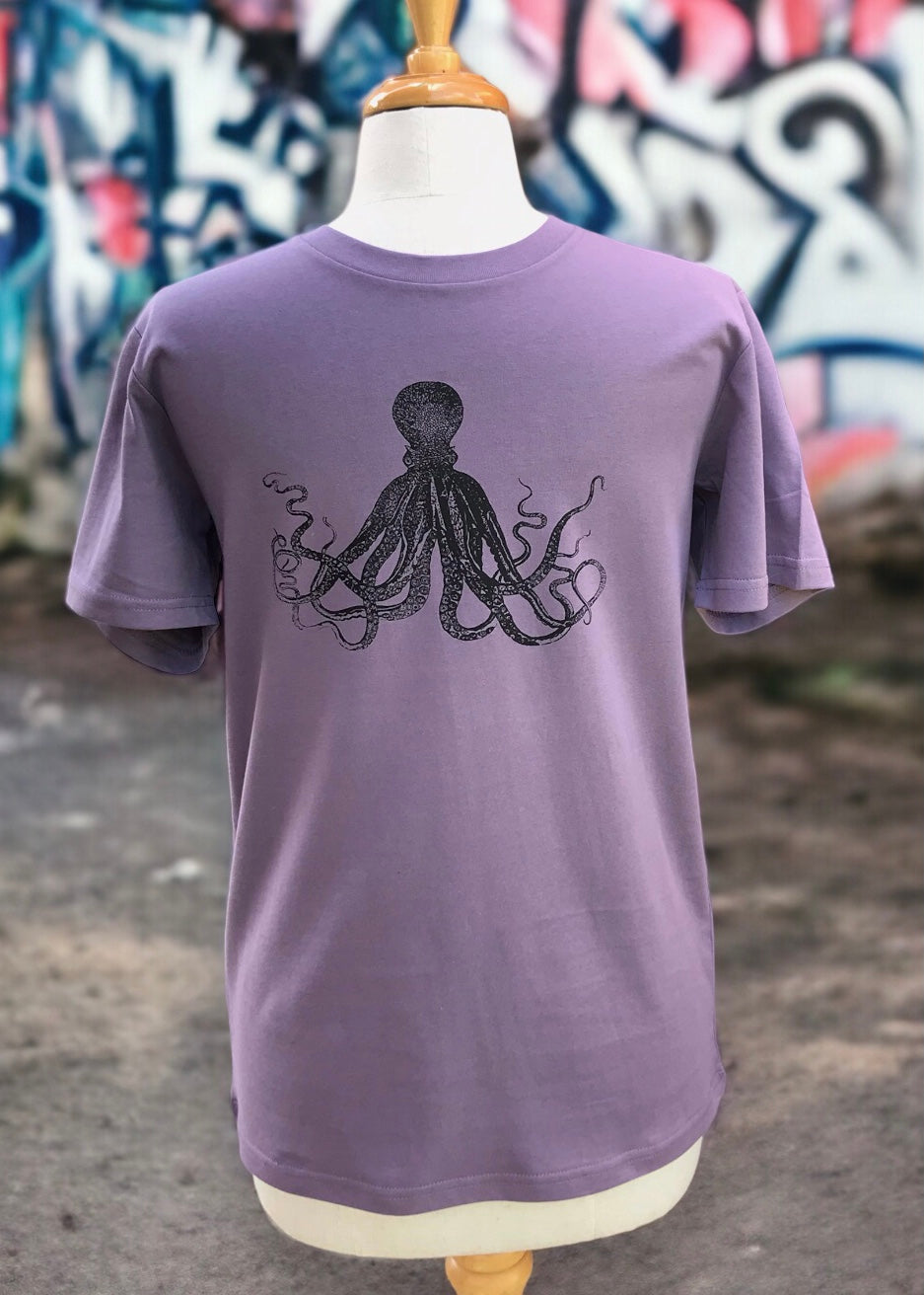 Octo Mens Tee - Mauve