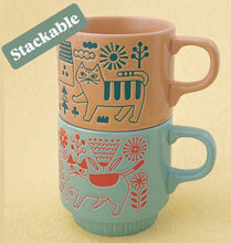 Load image into Gallery viewer, Stackable Mug - Flower Garden